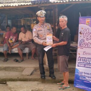 Satlantas Lombok Barat Gelar “Ngopi Bareng Sopir” di Gerung untuk Cegah Kecelakaan