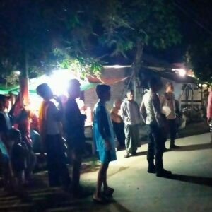 Antisipasi Timbulnya Aksi Kriminalitas, Polsek Monta Gelar Patroli KRYD Malam Hari
