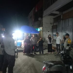 Polsek Rasanae Barat Gelar Patroli Blue Light, Jaga Kamtibmas di Wilayah Hukum