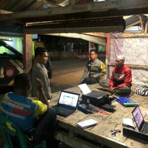 Polsek Pekat gelar patroli cipta kondisi/KRYD di sejumlah titik rawan