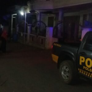 Patroli Blue Light Polsek Wera, Cegah Gangguan Kamtibmas di Wilayah Hukum Polsek Wera