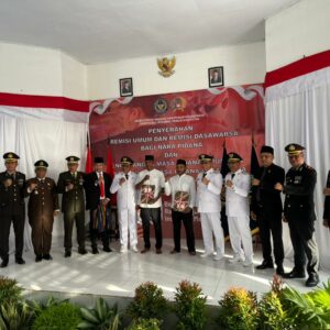 Waka Polres Bima Kota Hadiri Penyerahan Remisi Umum dan Remisi Dasawarsa bagi Narapidana Rutan Kelas IIB Raba