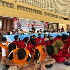 Polda NTB Ungkap 12 Kasus Narkoba, 23 Tersangka Diamankan