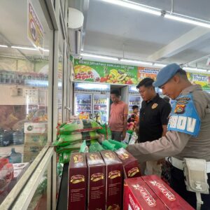 Polres Dompu Pastikan Harga Beras Stabil, Intensifkan Pengawasan di Pasar Tradisional dan Ritel Modern