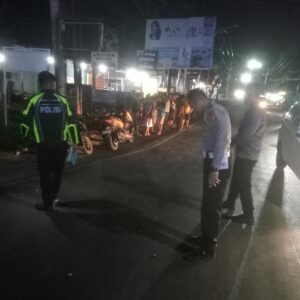 Kecelakaan di Simpang Empat Depan Pura Dalem Tanjung, Satu Orang Meninggal Dunia