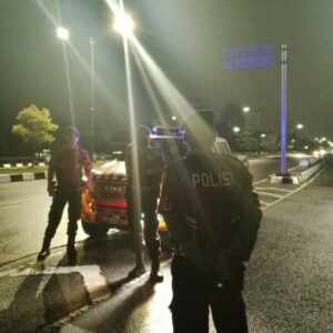 Polres Lombok Barat Intensifkan Patroli Blue Light di Baypass BIL II