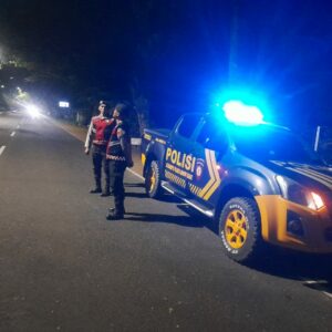 Polres Lombok Barat Gencarkan Patroli di Jalur Bypass BIL untuk Cegah 3C dan Balap Liar