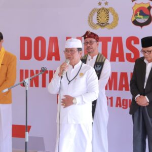 Kapolda NTB Gandeng FKUB dan Ojol Gelar Doa Lintas Agama untuk Negeri