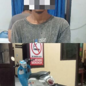 Aksi Pencurian Sepeda Motor di Empang Terekam CCTV, Pelaku Berhasil Diringkus Polisi
