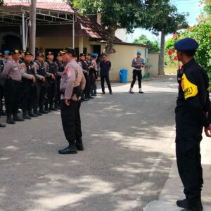 Pastikan Situasi Kamtibmas di Wilayah Hukumnya Tetap Kondusif, Polres Bima Menggelar Patroli Skala Besar