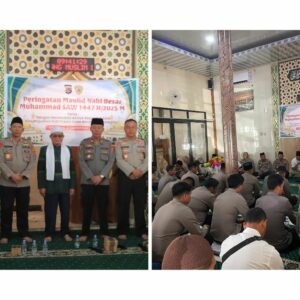 Polres Sumbawa Barat Gelar Peringatan Maulid Nabi Muhammad SAW 1446 H dengan Khidmat