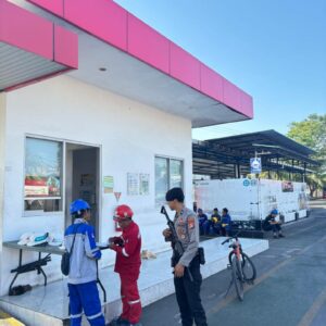 Ditpamobvit Polda NTB Intensifkan Pengamanan di Kawasan PT. Integritas Terminal Pertamina Ampenan