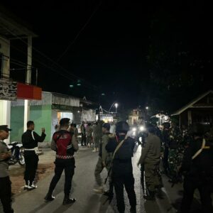 Patroli Gabungan Tni Polri dan Instansi Terkait Wujudkan Kamtibmas Kondusif