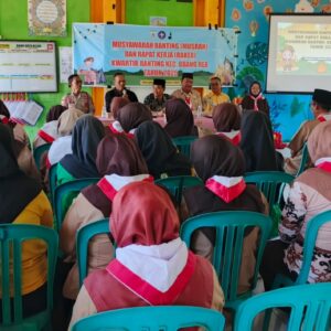 Bripka Aidul Fikri Hadiri Musyawarah dan Rapat Kwartir Ranting Gerakan Pramuka Kecamatan Brang Rea