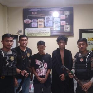 Respon Cepat Laporan Masyarakat, Unit Turjawali Sat Samapta Polres Bima Kota Amankan Dua Pemuda