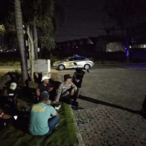 Polsek Labuapi Intensifkan Patroli Malam di Desa Bajur dan Kuranji Dalang