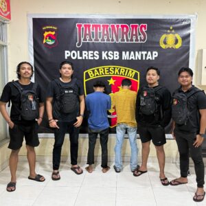 Polres Sumbawa Barat Berhasil Ungkap, Dua Terduga Pelaku Curas di Kelurahan Kuang