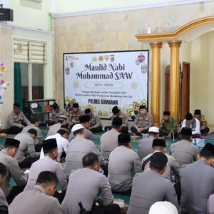 Peringati Maulid Nabi, Polres Sumbawa Perkuat Iman dan Profesionalisme dalam Melayani Masyarakat