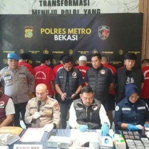 Selamatkan 8.750 Jiwa, Polres Metro Bekasi Ungkap Peredaran Narkoba Senilai Ratusan Juta