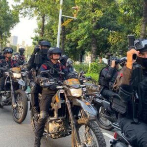 Hadirkan Rasa Aman, 184 Personel Polri Laksanakan Patroli Skala Besar di Jakarta