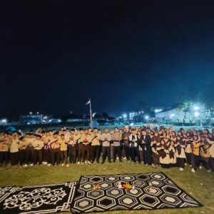 BHABINKAMTIBMAS ZULKIPLI HADI HADIRI KEGIATAN PERKEMAHAN SABTU MINGGU DI WILAYAH MALUK