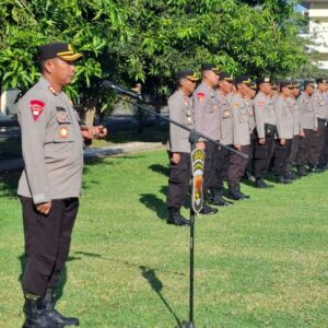 Kapolres AKBP Zulkarnain, S.I.K Ingatkan Anggota Tingkatkan Kinerja dan Disiplin