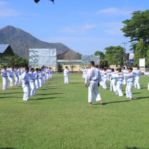 Sayarat Kenaikan Pangkat, Polres Sumbawa Barat Gelar Ujian Bela Diri Polri