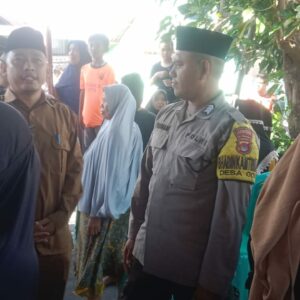 Bhabinkamtibmas Desa Goa, Brigadir Wawan Satriadi Harja, Hadir Mengantar Warga Binaan Hingga Peristirahatan Terakhir