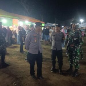 Menangkal Timbulnya Aksi Kriminalitas Polsek Bolo Gelar Patroli, Razia dan Sweeping Gabungan Bersama TNI