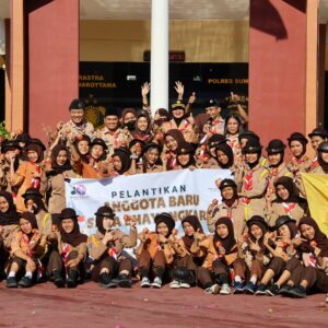 Kapolres Sumbawa Pimpin Pengukuhan Anggota Saka Bhayangkara Tahun 2025, Siap Cetak Duta Kamtibmas