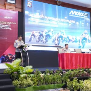 Dalam Rangka Ops Mandalika Rinjani 2025, Polda NTB Gelar Latpraops dan TWG