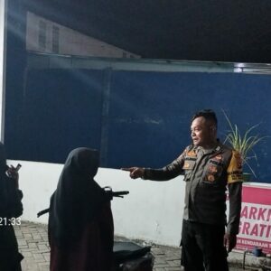 Polsek Alas Barat Gencarkan Patroli Malam, Jaga Situasi Kamtibmas Tetap Kondusif