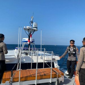 KP XXI-2015 Ditpolairud Polda NTB Perketat Pengamanan Laut Selat Lombok Jelang MotoGP Mandalika 2025