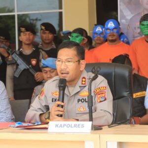 Polres Loteng Ungkap Puluhan Kasus Kriminal Selama Dua Bulan. ‎