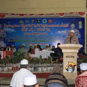 Polres Loteng Gelar Maulid Nabi Muhammad SAW dan Istighosah Untuk Negeri. ‎