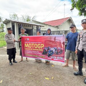 Polres Lombok Tengah Gencarkan Himbauan Kamtibmas Jelang MotoGP 2025