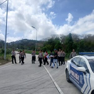 Polres Loteng Bersama Polda NTB Cek Kesiapan Pengamanan Jalur Event MotoGP 2025. ‎