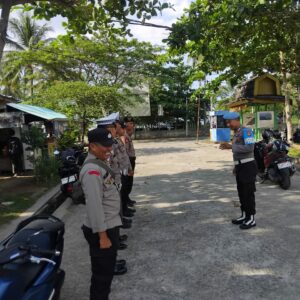 Kasi Propam Polres Lombok Utara Himbau Personel Polsek untuk Tidak Bergaya Hidup Hedon