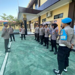 Kasi Propam Polres Lombok Utara Gelar Sosialisasi dan Pengawasan Disiplin Personel