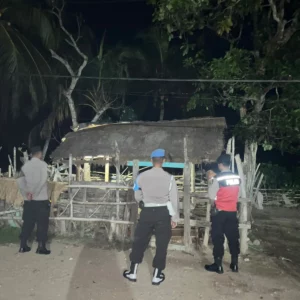 Gebrakan Malam Polsek Sekotong: Cegah Pencurian Ternak di Jam Rawan