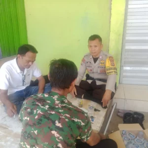 Bhabinkamtibmas Terong Tawah Dorong Warga Wujudkan Ketahanan Pangan