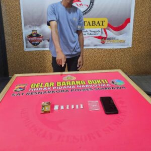Sat Resnarkoba Polres Sumbawa Amankan 9,38 Gram Sabu di Kecamatan Alas Barat