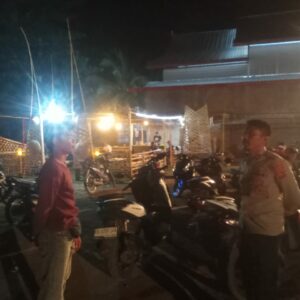 Polsek Sape Gelar Patroli Cipkon, Antisipasi Gangguan Kamtibmas di Wilayah Hukum Polres Bima Kota