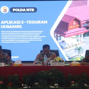 Wujudkan Layanan Publik Prima, Polda NTB SosialisasiTerobosan Dua Aplikasi Baru