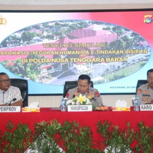 Cegah Pelanggaran dan Tingkatkan Disiplin, Polda NTB Luncurkan Inovasi Aplikasi Digital Polisi