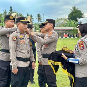 Kapolres Lombok Utara Kukuhkan Tiga Pamapta: Wujud Polisi Humanis di Garda Terdepan Pelayanan Publik