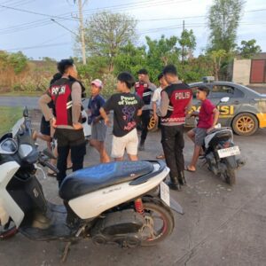 Sat Samapta Polres Sumbawa melaksanakan Patroli Rutin (KRYD) Sasar Remaja di Samota