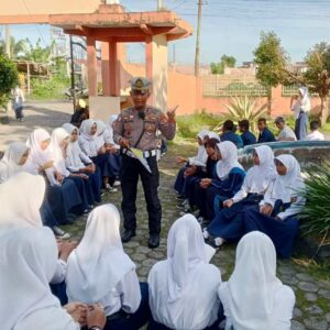 Satlantas Lobar Edukasi Pelajar, Siapkan Operasi Zebra Rinjani 2025