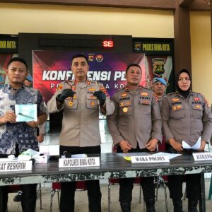 Tiga Remaja Pelaku Panahan Diamankan Polsek Rasanae Barat Polres Bima Kota
