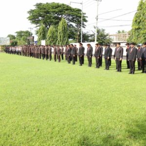 Khidmat Upacara Hari Pahlawan 10 November 2025 di Polres Sumbawa Barat
